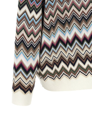 Missoni Mehrfarbiges Poloshirt aus Viskose