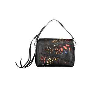 Desigual Schwarze Handtasche aus Polyethylen