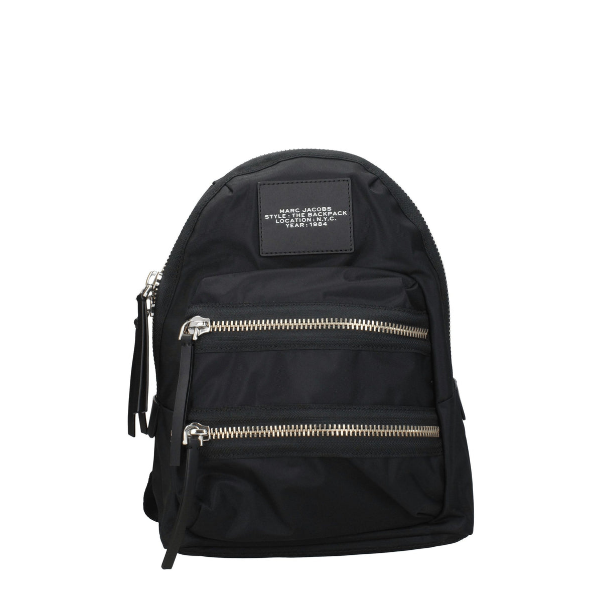 Marc Jacobs Schwarzer Nylon-Rucksack