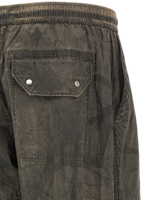 Stone Island Graue Freizeithose aus Polyamid