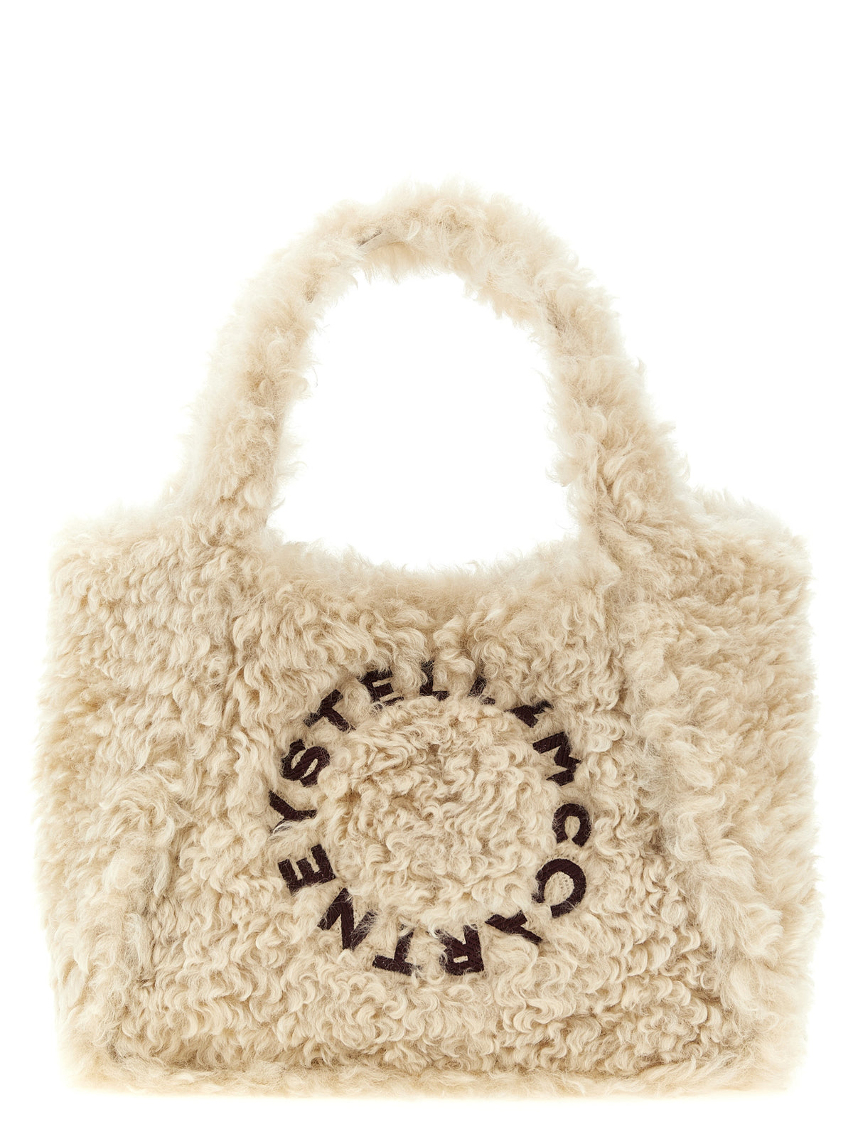 Stella McCartney Beige Polyester-Tragetasche