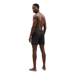 Armani Exchange Schwarze Badeshorts aus Polyester