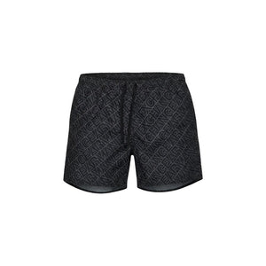 Armani Exchange Schwarze Badeshorts aus Polyester