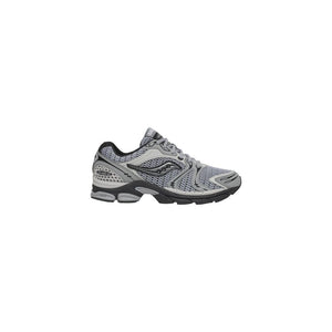 Saucony Graue synthetische Sportschuhe