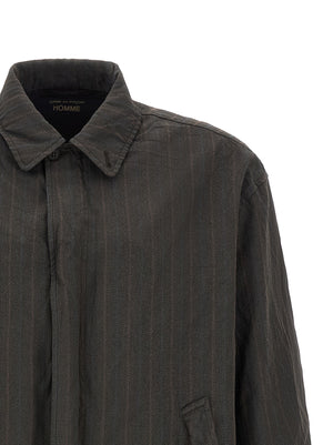 Comme Des Garçons Brauner Polyester-Bomber