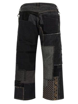 Junya Watanabe Blaue Baumwolljeans Denim