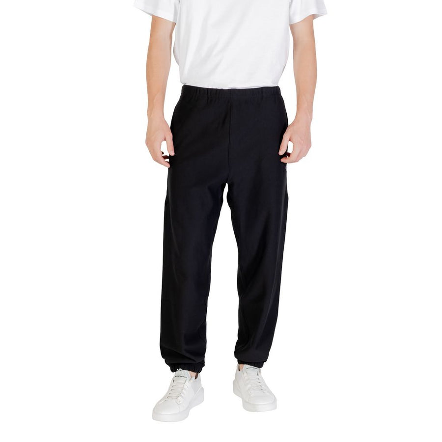 Black Cotton Joggers (Workout Pants)