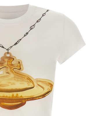 Vivienne Westwood Weißes Baumwoll-T-Shirt