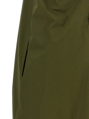 Armarium Zweifarbige Baumwoll-Maxikleid