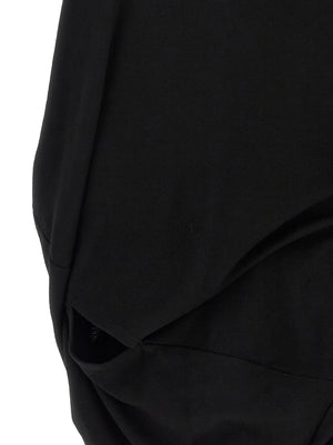 Junya Watanabe Schwarze Wollbluse