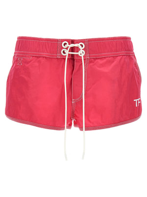 Tom Ford Fuchsia Polyamid Bermuda Shorts