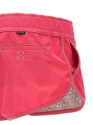 Tom Ford Fuchsia Polyamid Bermuda Shorts