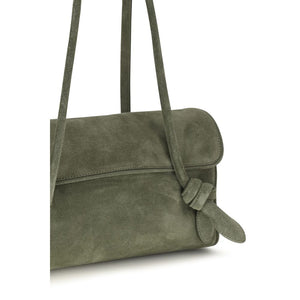 Jacquemus Bicolor Calf Leather Bos Taurus Schultertasche