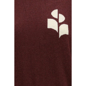 Isabel Marant Étoile Sweatshirt aus Baumwolle in Bordeaux