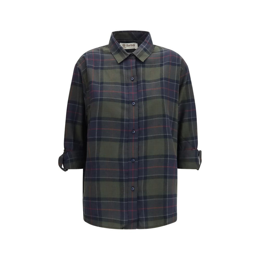 Barbour Braunes Baumwollhemd