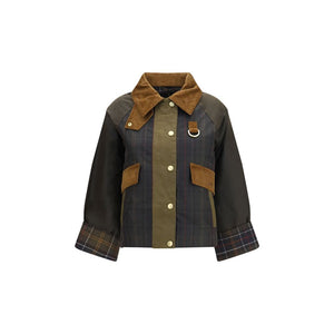 Barbour Baumwoll-Jacke in Braun