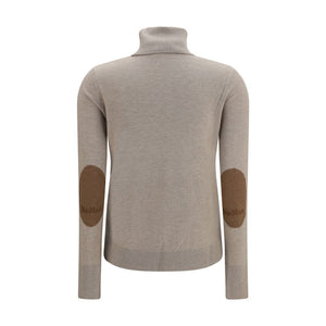'S Max Mara Beige Wollpullover Oves Aries Rollkragenpullover