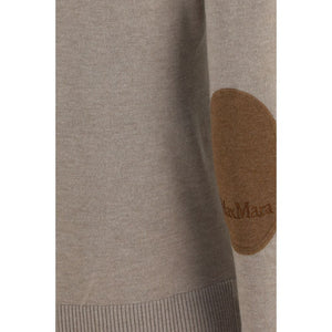 'S Max Mara Beige Wollpullover Oves Aries Rollkragenpullover