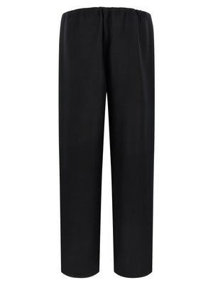Extreme Cashmere Schwarze Kaschmir-Freizeithose
