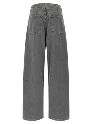 Twinset Graue Jeans aus Baumwolle