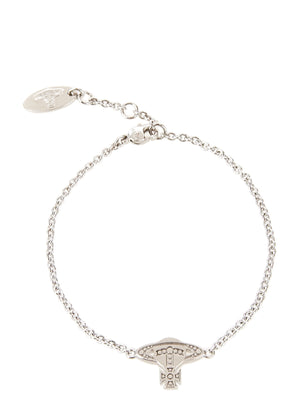 Vivienne Westwood Armband aus Messing mit Silber-Finish