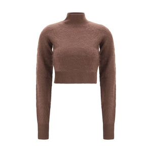 Max Mara Brauner Kaschmir-Pullover