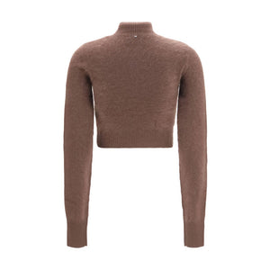 Max Mara Brauner Kaschmir-Pullover