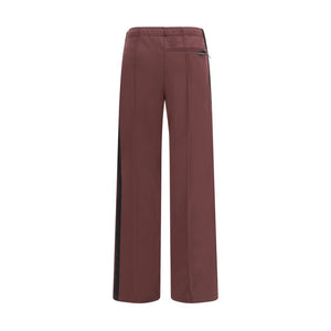Courrèges Bordeaux Polyester Jogginghose (Trainingshose)