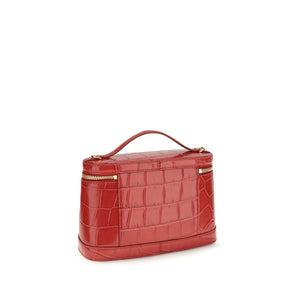 Jacquemus Schultertasche aus rotem Kalbsleder Bos Taurus