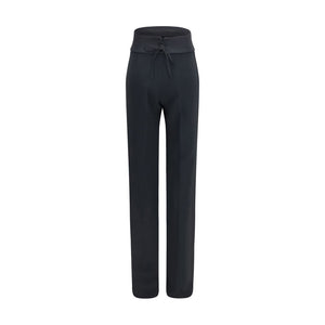 Ermanno Scervino Schwarze Freizeithose aus Viskose