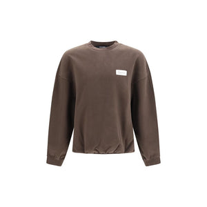 Jacquemus Brauner Baumwoll-Sweatshirt