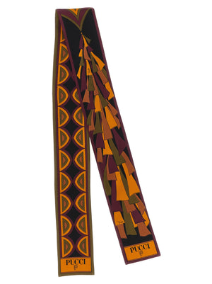 Emilio Pucci Mehrfarbiger Seidenschal
