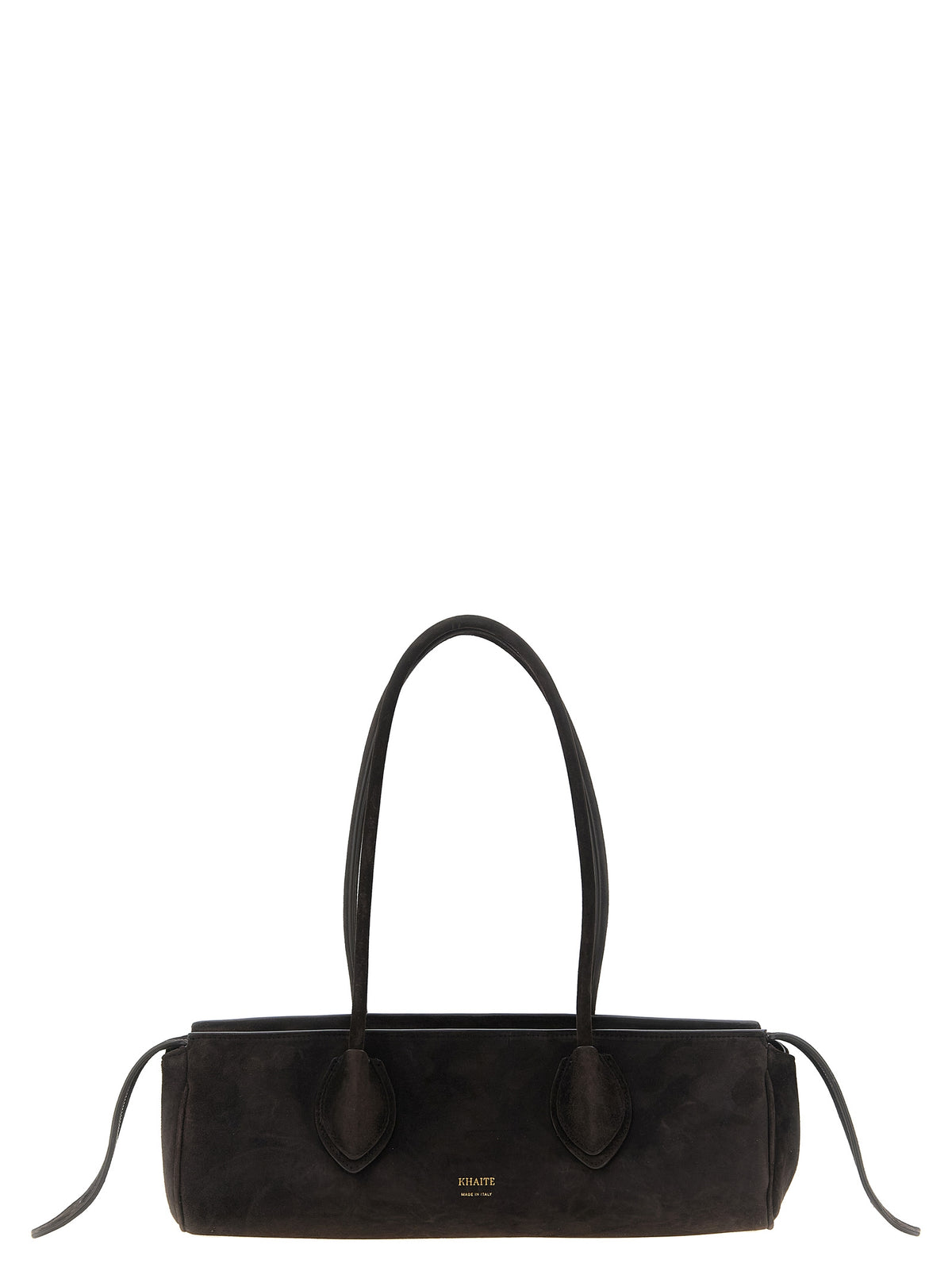 Khaite Braunes Kalbsleder Damen Crossbody Tasche