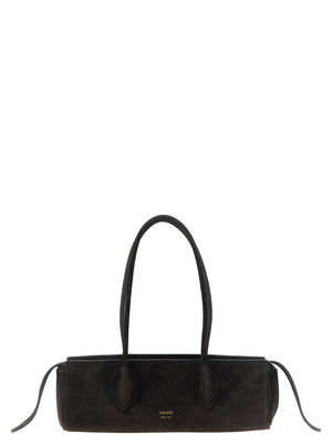 Khaite Braunes Kalbsleder Damen Crossbody Tasche