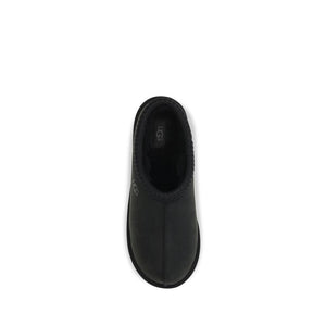 UGG Schwarze Clogs aus Nubukleder