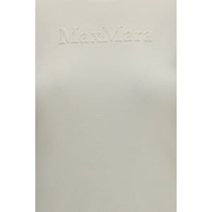 Max Mara Weißes Sweatshirt aus Wolle Oves Aries