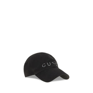 Gucci Schwarze Baumwollkappe (Baseball Cap)