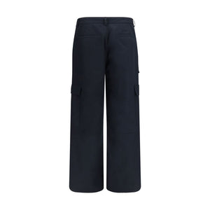 Balenciaga Schwarze Cargo-Hose aus Baumwolle