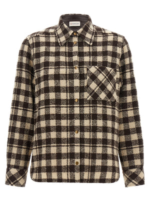 Moncler Braune Wollbluse