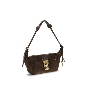 Chloé Braune Kalbsleder Bos Taurus Schultertasche