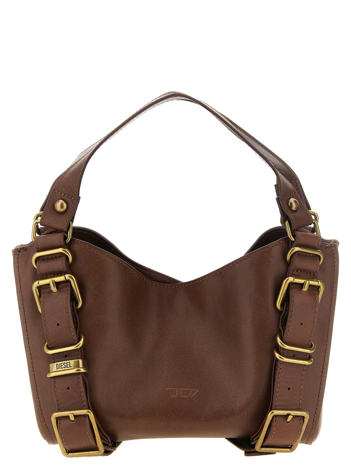 Diesel Braune Handtasche aus anderen Fasern