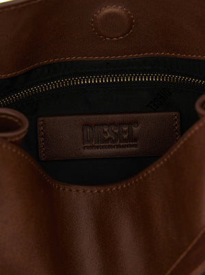 Diesel Braune Handtasche aus anderen Fasern