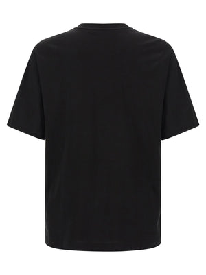 Dolce & Gabbana Schwarzes Baumwoll-T-Shirt