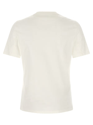 Brunello Cucinelli Weißes Baumwoll-T-Shirt