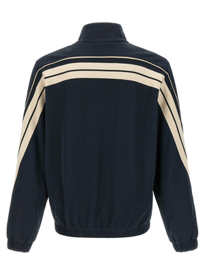 Palm Angels Blauer Polyester-Sweatshirt