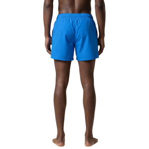 EA7 Emporio Armani Blaue Badeshorts aus Polyester