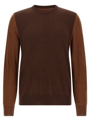 Maison Margiela Brauner Wollcardigan