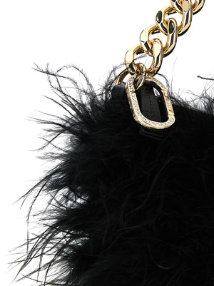 Twinset Schwarze Clutch aus Polyester