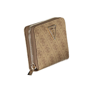 Guess Jeans Beige Polyurethane Damen Geldbörse