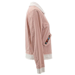 Mr&Mrs Italy Pink Cotton Damenjacke